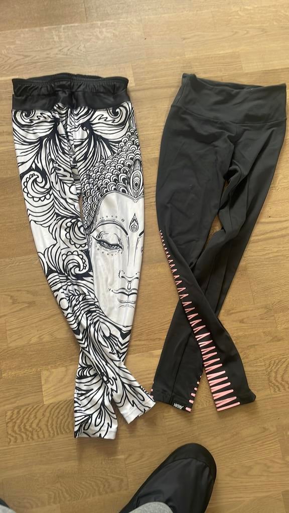 2 yoga broeken maat XS/S, Kleding | Dames, Leggings, Maillots en Panty's, Ophalen, Zo goed als nieuw