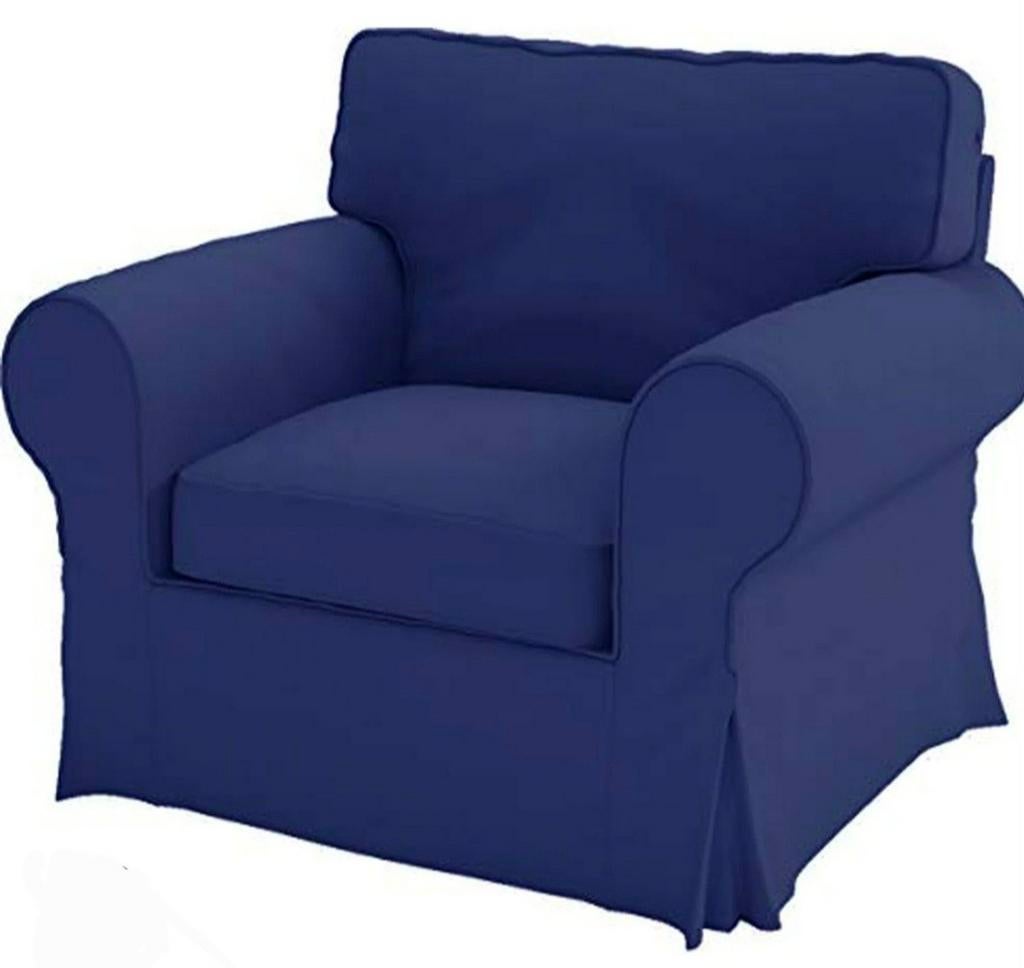 Housse bleue ektorp ikea 1 place, Maison & Meubles