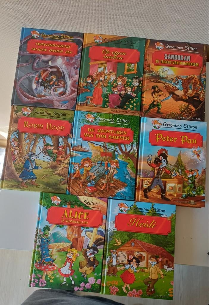 Geronimo Stilton - 10 boeken, Boeken, Ophalen