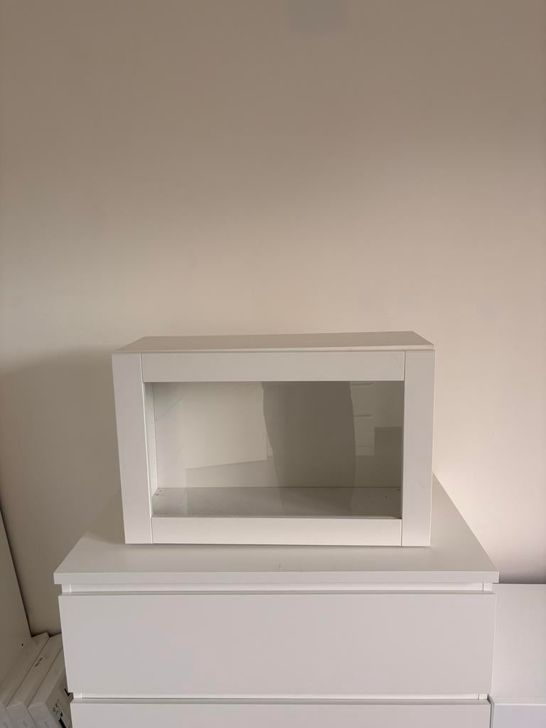 Meuble vitré mural blanc IKEA, Enlèvement, Comme neuf