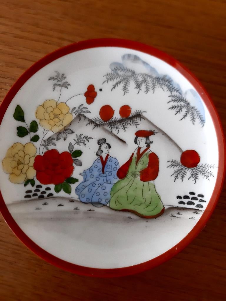 Oud Chinees schaaltje - porselein - 13 cm - zeer goede staat, Ophalen of Verzenden