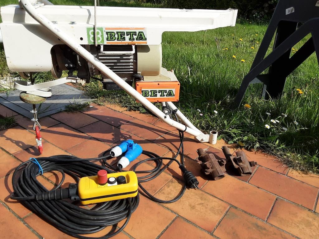 Elektrische takel, Ophalen, Gebruikt, Elektrisch