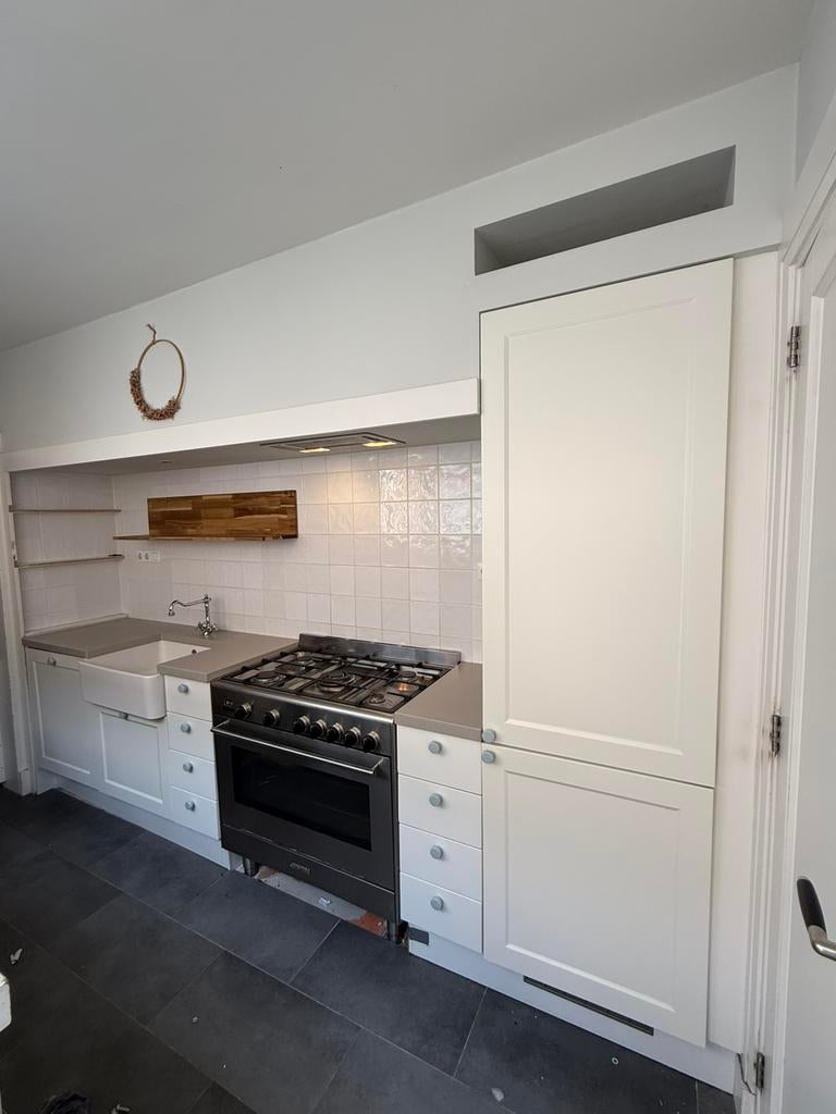 Complete Rechte Keuken + Apparatuur + GEDEMONTEERD, Ophalen of Verzenden, Composiet, Enkelwandige keuken