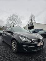 PEUGEOT 308-BERLINE//1.2 BENZINE//EXPORT-MOTORSCHADE, Auto's, Voorwielaandrijving, Euro 6, Zwart, Bedrijf