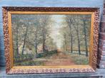 Huile sur toile signe aldophe poot, Antiquités & Art, Art | Peinture | Classique, Enlèvement