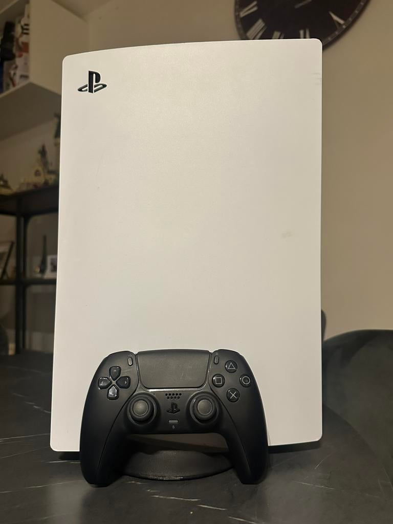 Ps5 disc edition + controller, Games en Spelcomputers, Spelcomputers | Sony PlayStation 5, Ophalen, Zo goed als nieuw