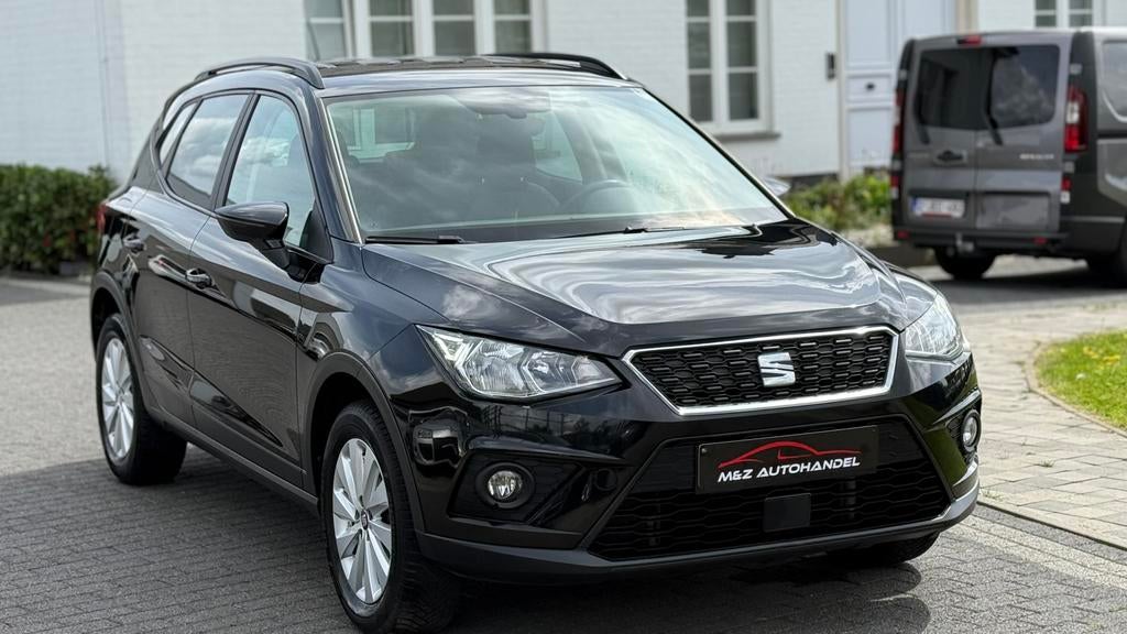 Seat Arona 1.0  * CNG * 2019 * 127.000 KM * 2019 * Carplay *, CNG (Aardgas), Zwart, Bedrijf, Parkeersensor