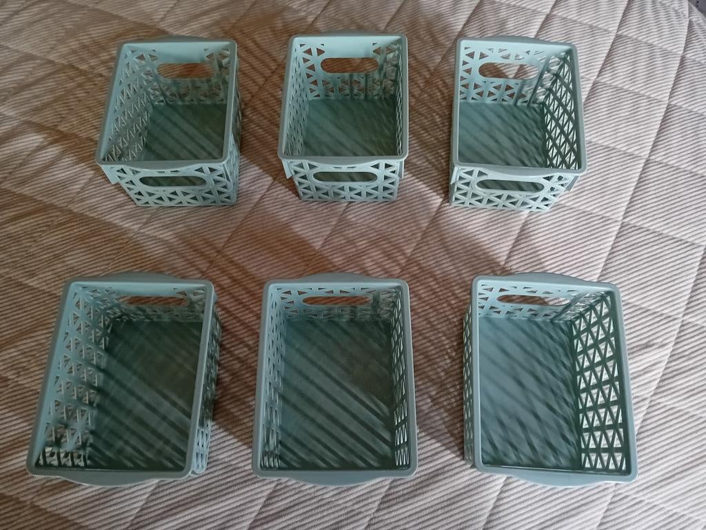 6 kleine opbergbakjes, Ophalen