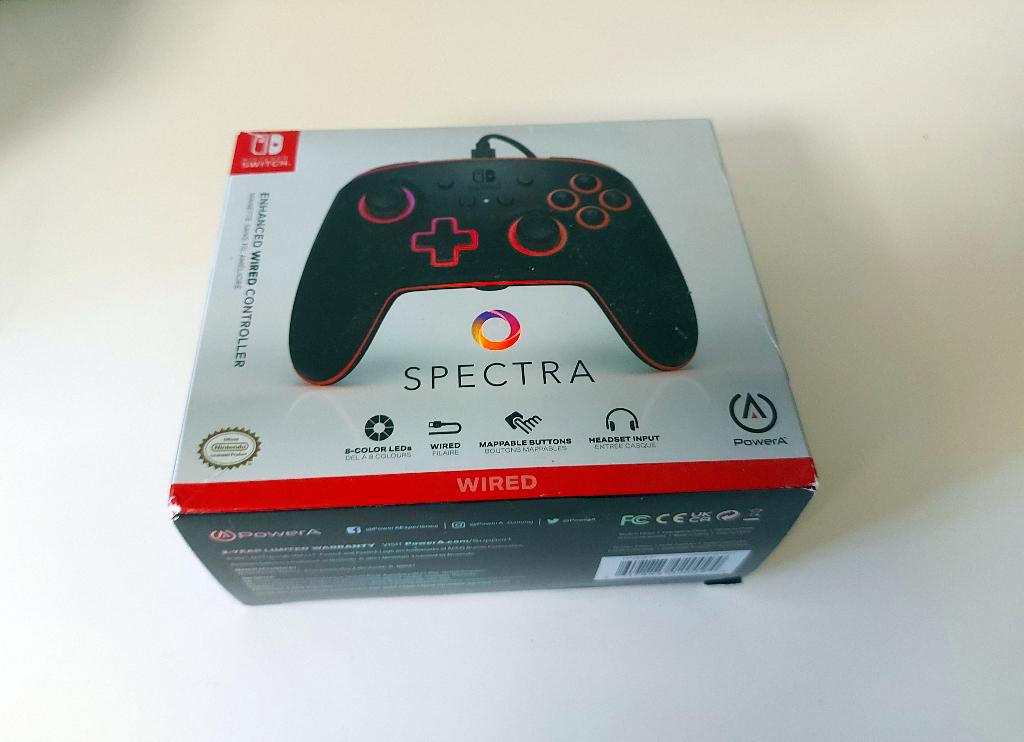 Spectra-controller voor de Nintendo Switch, Overige controllers, Ophalen of Verzenden, Zo goed als nieuw, Draadloos