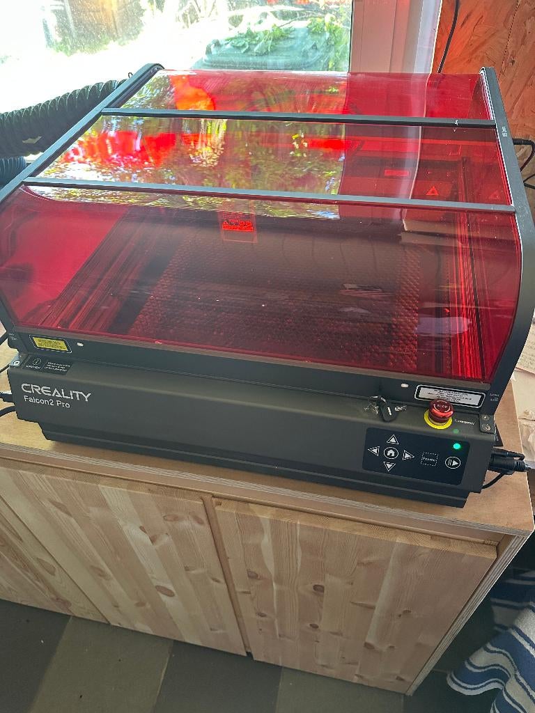 Creality Falcon2 Pro lasersnijder / graveermachine 60W, Hobby en Vrije tijd, Ophalen, Zo goed als nieuw