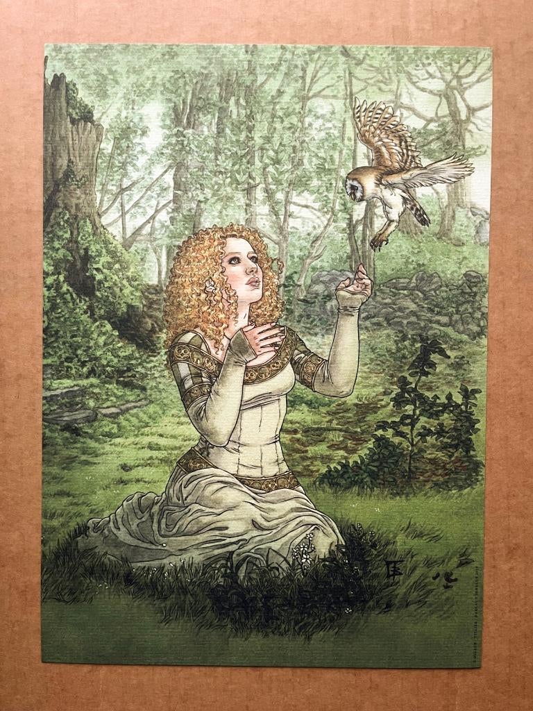 Complainte - Illustration Oriane - Cycle "Les Sorcières"- 01, Livres, Envoi