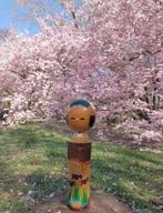 Magnifique kokeshi en écorce d'arbre Itako Ibaraki, Envoi