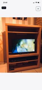 TV meubel in kleur berk, Ophalen, Zo goed als nieuw