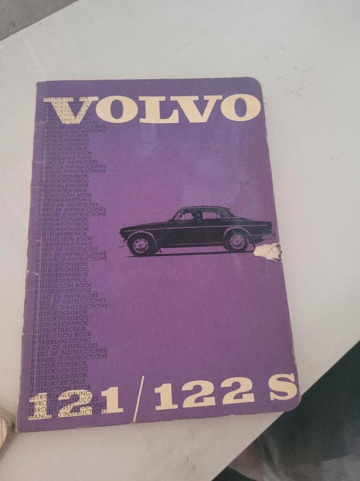 Origineel Volvo 121 & 122 S voertuigboek (Amazon) - Vintage, Auto diversen, Handleidingen en Instructieboekjes, Ophalen
