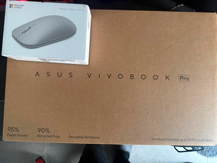 ASUS Vivobook Pro 15 OLED RTX 4060 Intel Ultra9 Doos&factuur, Computers en Software, Windows Laptops, Zo goed als nieuw, Gaming