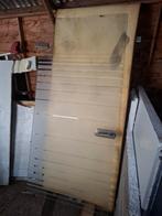 Dakpaneel met isolatie (10€)en glazen deur (15€), Doe-het-zelf en Bouw, Ophalen