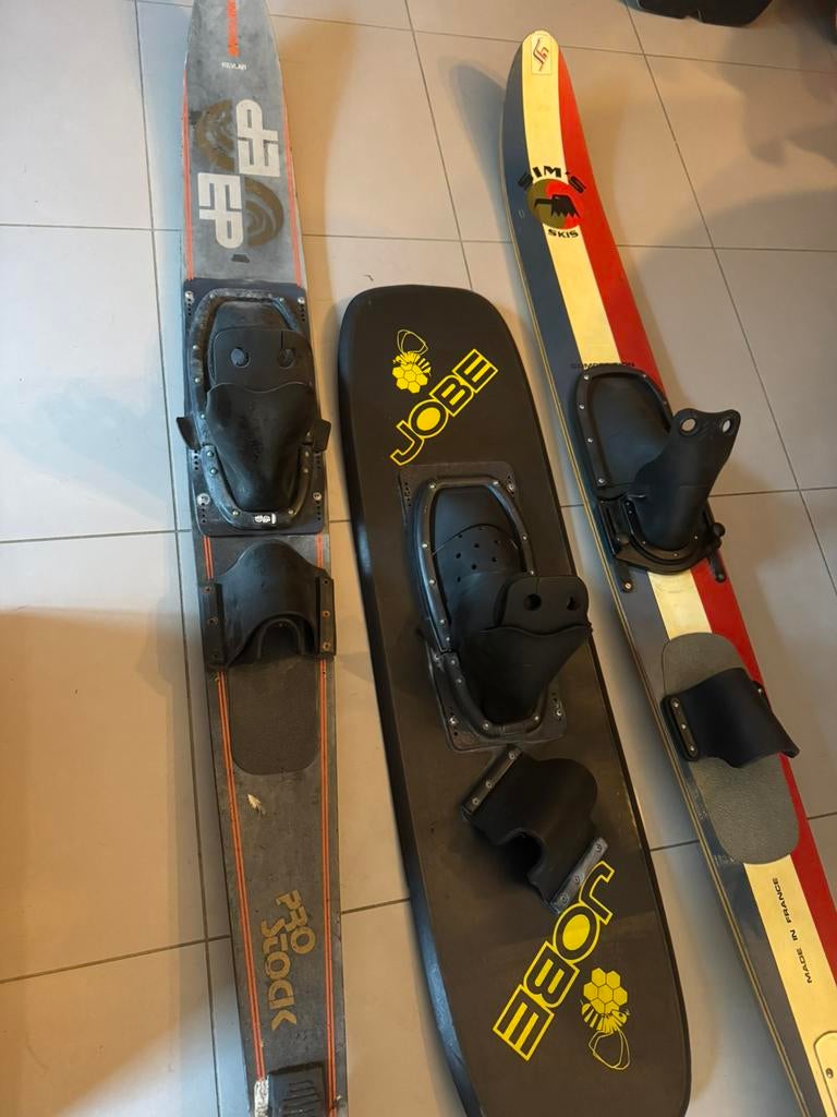 Mono water ski’s, Ophalen, Zo goed als nieuw