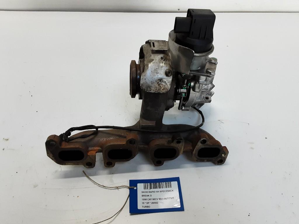 TURBO Skoda Rapid (01-2012/03-2022) (54399700098), Gebruikt, Mevr. I. Hauben, Skoda, Rue de l'Espoir 34 34
4030  GRIVEGNÉE, BE