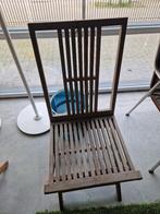 Tuinstoel teak, Tuin en Terras, Tuinstoelen, Ophalen, Zo goed als nieuw, Teakhout