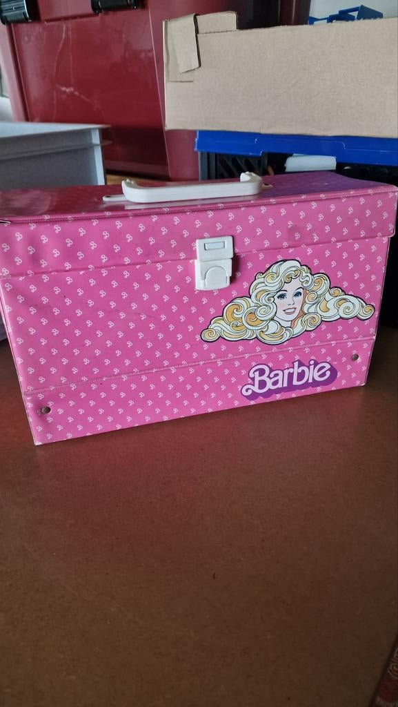 2 barbie vintage opbergvaliesjes, Ophalen, Barbie