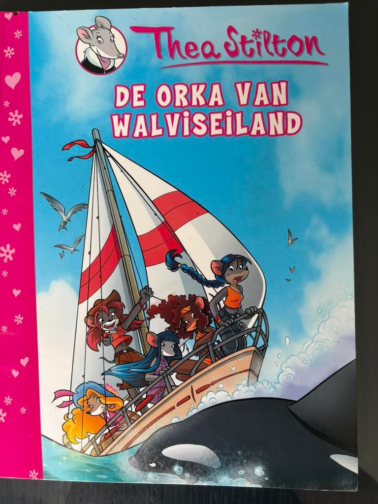 Strip Thea Stilton: De orka van Walviseiland., Ophalen, Zo goed als nieuw