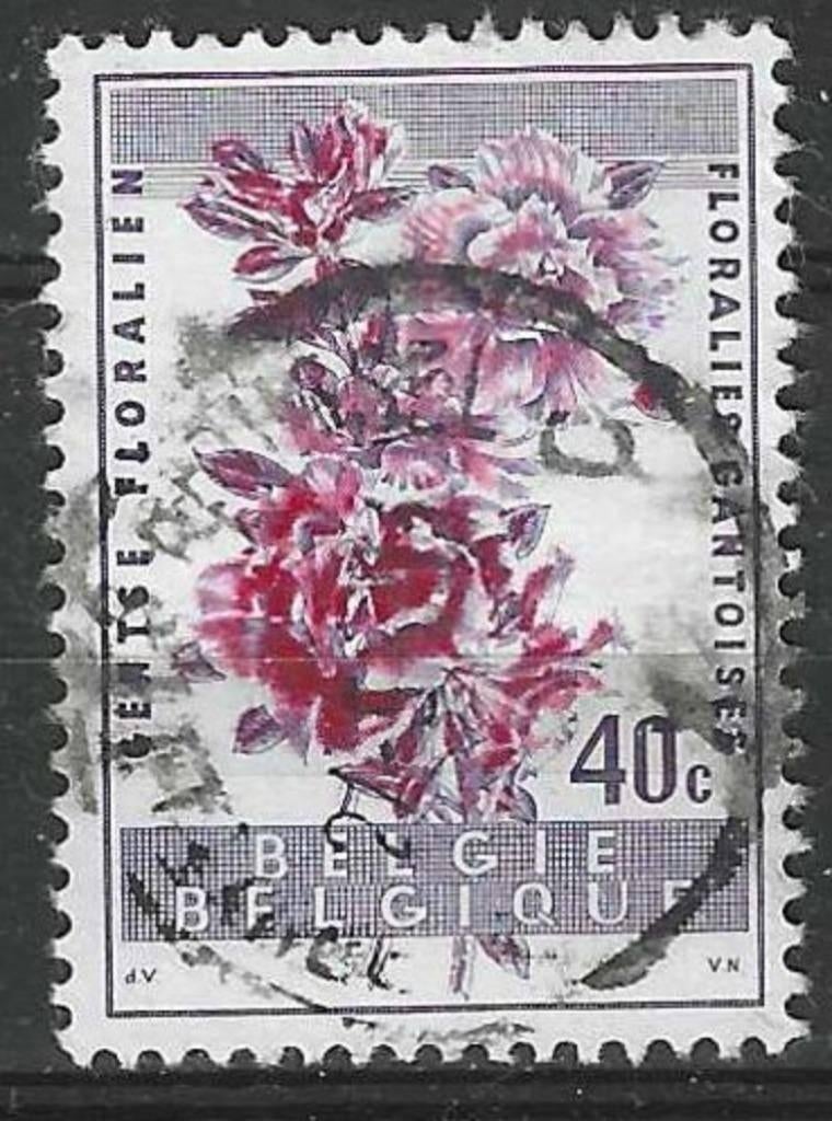 Belgie 1960 - Yvert 1122 - Gentse Floralien II (ST), Postzegels en Munten, Verzenden, Gestempeld, Gestempeld