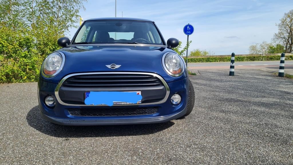 mini cooper, Auto's, Voorwielaandrijving, 75 kW, Stof, Blauw