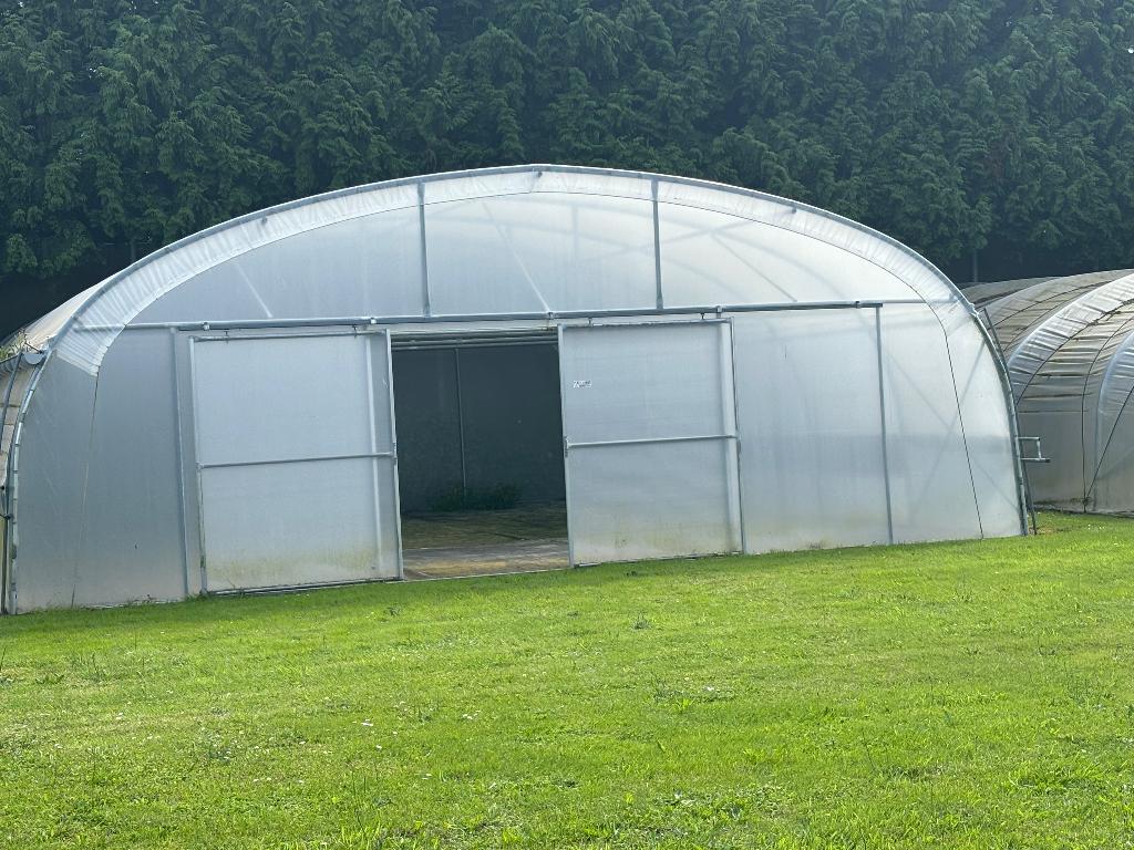 Op maat gemaakte serre 8x10 plastiserre, Tuin en Terras, Ophalen, Zo goed als nieuw, Metaal