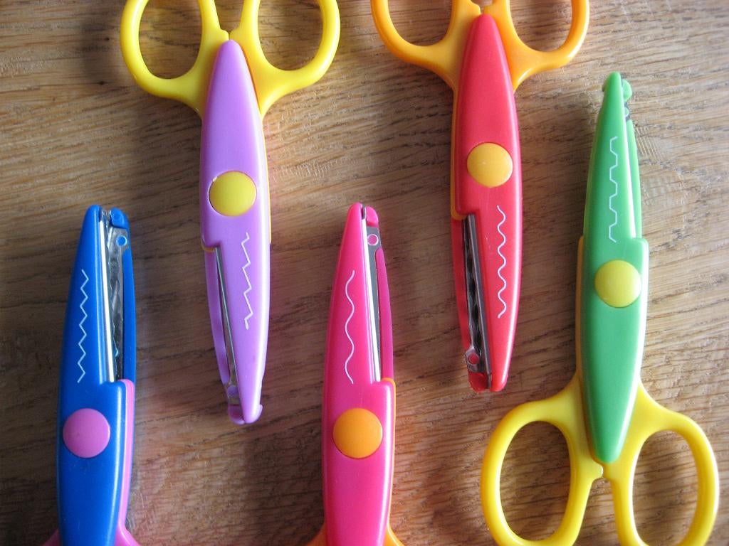 Knutsel Scharen 5 stuks Zie Foto's, Enlèvement, Neuf, Bricolage