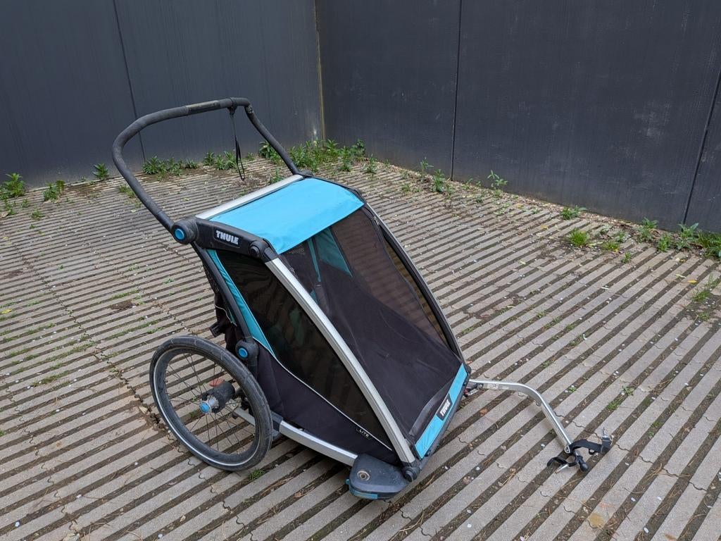 Thule lite 2 fietskar, Ophalen