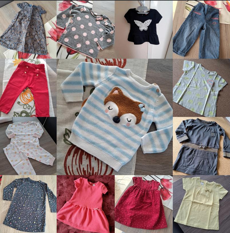 Pakket meisjeskledij - 86, Ophalen of Verzenden, Zo goed als nieuw, Maat 86