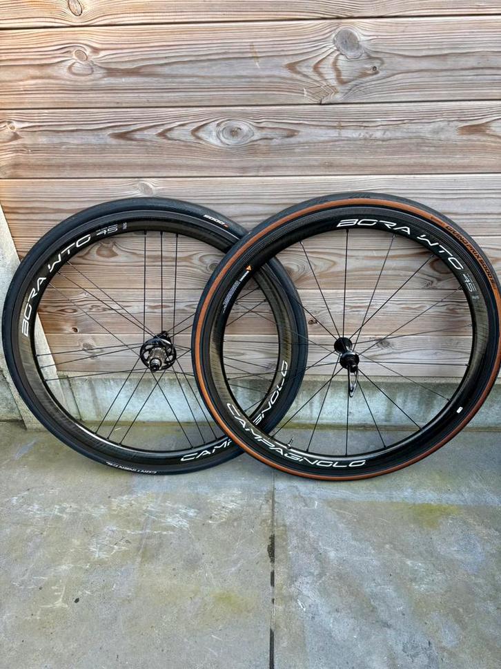Campagnolo bora WTO wielen, Fietsen en Brommers, Fietsonderdelen, Zo goed als nieuw, Ophalen