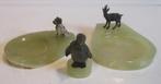 petits bronzes de Vienne : chien, cerf et  pingouin,, Envoi, Bronze