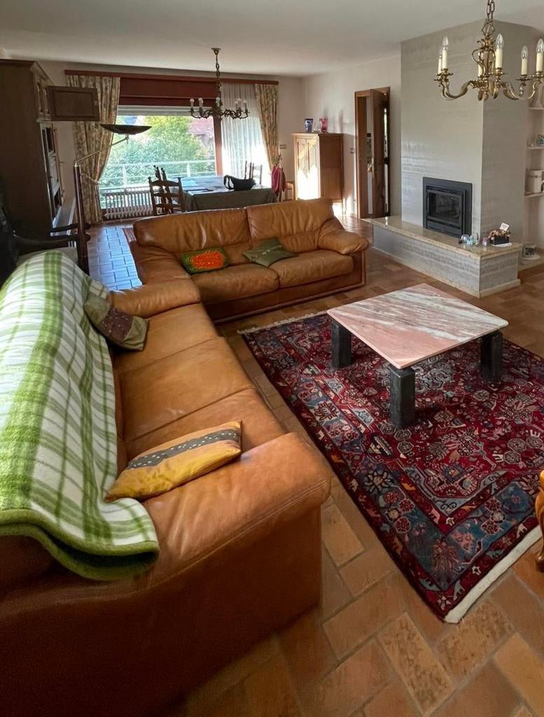 Assise en cuir marron cognac, Enlèvement, Utilisé, Cuir, Vintage