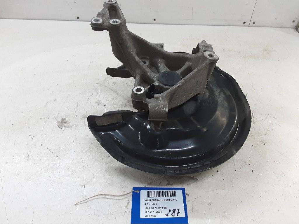 MOYEU DE ROUE ARRIÈRE GAUCHE Volkswagen Sharan (7N), Utilisé, Volkswagen