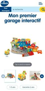 Garage vtech, Enlèvement, Comme neuf, 6 mois à 2 ans