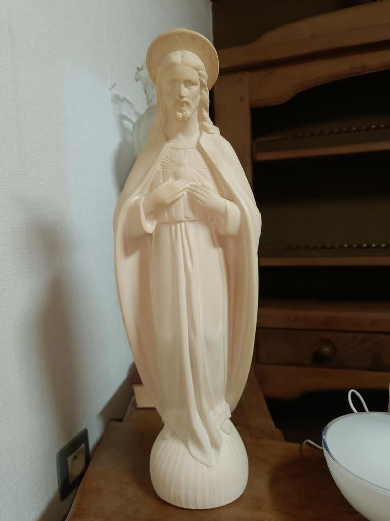 2 jezus beeldjes, Ophalen