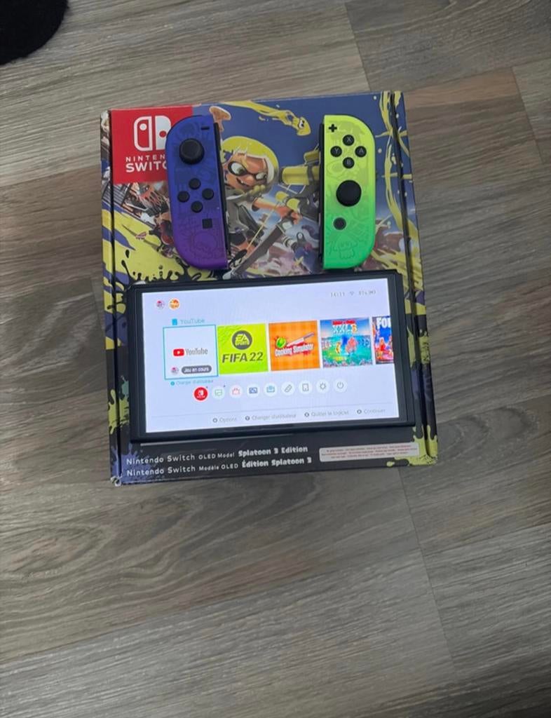 Nintendo switch oled, Consoles de jeu & Jeux vidéo, Consoles de jeu | Nintendo Switch, Comme neuf, Switch OLED, Enlèvement ou Envoi