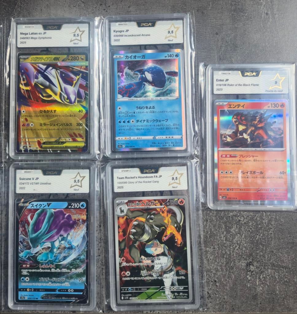 Carte POKÉMON gradées