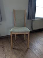 5 massieve eiken stoelen, Huis en Inrichting, Stoelen, Ophalen, Gebruikt, Overige kleuren, Stof