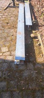 Stalen Gegalvaniseerde i balken 2 stuks, Doe-het-zelf en Bouw, Ophalen, Nieuw, IJzer