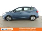 Ford C-MAX 1.5 EcoBoost Titanium (bj 2019), Auto's, Voorwielaandrijving, 177 g/km, Stof, Blauw