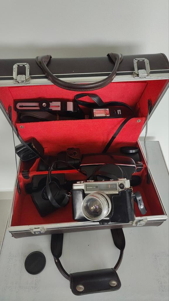 Vintage koffer met analoog fotomateriaal, Ophalen of Verzenden