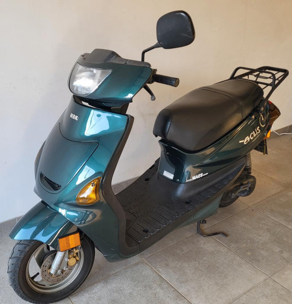 MBK Evolis scooter - B klasse met alle papieren, Ophalen, Zo goed als nieuw, Klasse B (45 km/u)
