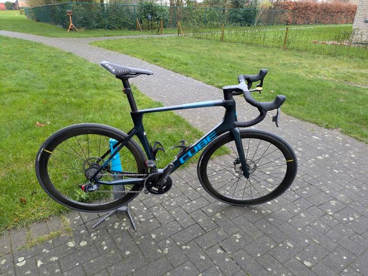 CUBE AGREE C:62 SLX LIQUIDBLUE maat 58, Fietsen en Brommers, Fietsen | Racefietsen, Heren, Overige merken, Meer dan 20 versnellingen
