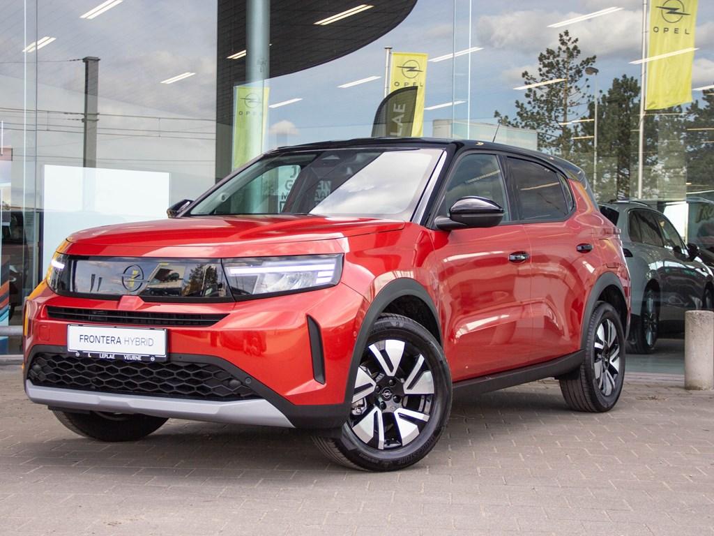 Opel Frontera GS 1.2T HYBRID eDCT 110PK|CAMERA|NAVI|CARPLAY, Auto's, Opel, Bedrijf, Frontera, Airbags, Airconditioning, Bluetooth