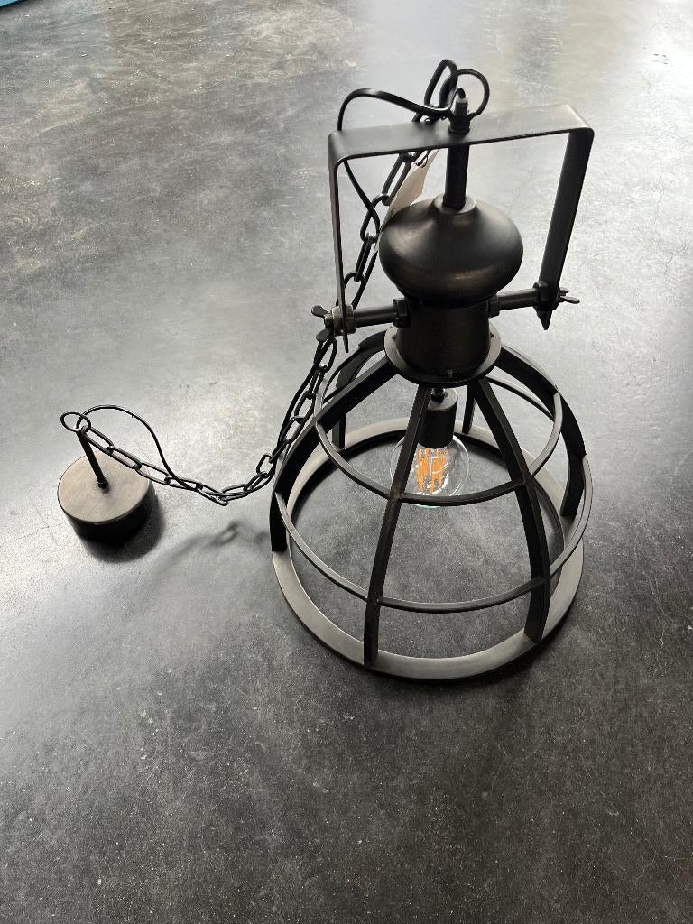 Hanglamp, Nieuw, Ophalen of Verzenden, Industrieël, Metaal
