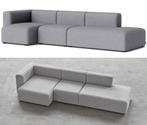 HAY Mags modulaire hoekbank met chaise longue – 3 modules, Ophalen, 125 tot 150 cm, Zo goed als nieuw, Stof