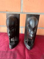 2 afrikaanse boekensteunen, Ophalen of Verzenden, Zo goed als nieuw