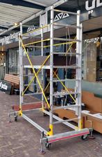 steiger / échafaudage, Ophalen